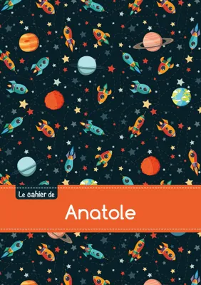 Le cahier d'Anatole - Blanc, 96p, A5 - Espace