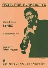 Syrinx, clarinet in Bb or A.