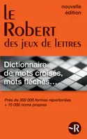 Le Robert des jeux de lettres - Dictionnaire des mots croisés et mots fléchés Poche