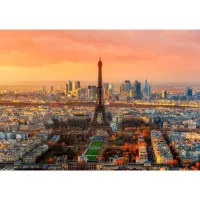 PUZZLE 1000 PCS EIFFEL TOWER PARIS FRANCE LUCIANO MORTULA