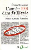 L'année 1991 Dans Le Monde - Les Principaux Événements En France et à L'étranger [Paperback] Masurel, Édouard, les principaux événements en France et à l'étranger