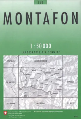 Carte nationale de la Suisse, 238, MONTAFON