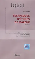 TECHNIQUES D'ETUDES DE MARCHE