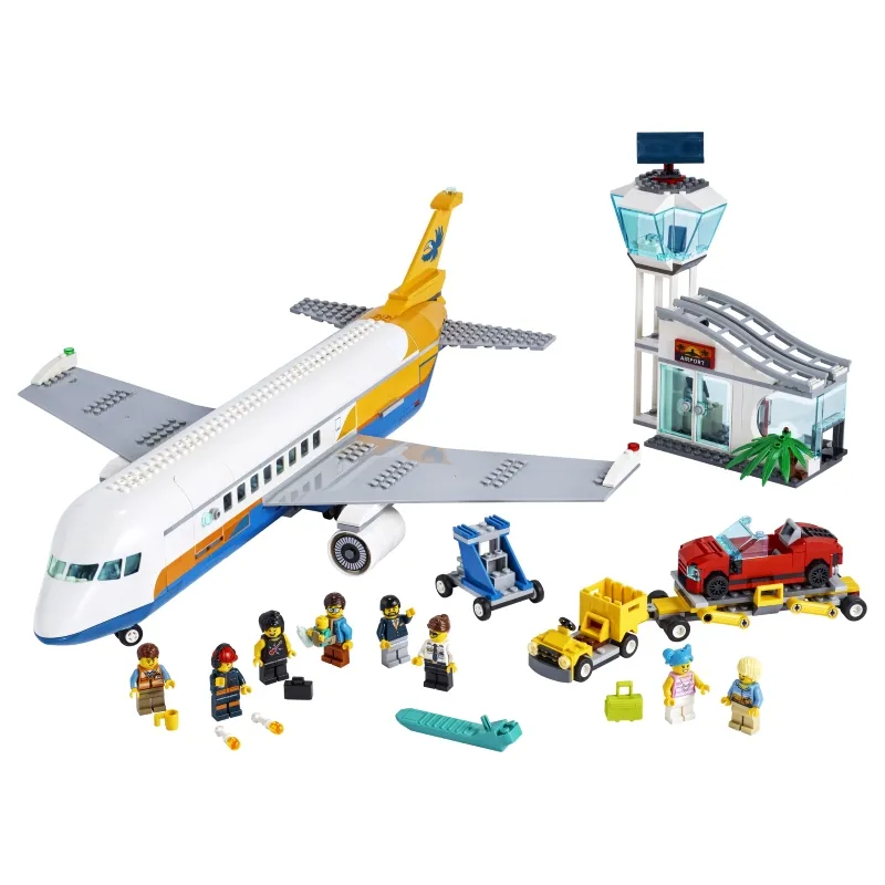 L'avion de passagers Lego City