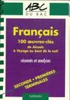 Français 100 oeuvres, 100 oeuvres-clés