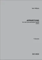 Apparitions, for violin and percussion quartet