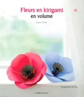 Fleurs en kirigami en volume