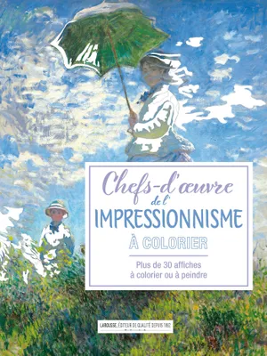 Affiches à colorier : Chefs d'oeuvre de l'impressionnisme