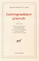 Correspondance générale, (1896-1918)