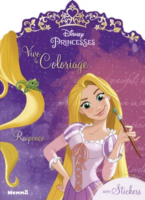 Disney Princesses Vive le coloriage (Raiponce)