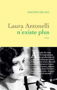 Laura Antonelli n'existe plus, roman