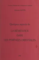 Quelques aspects de la Résistance dans les Pyrénées orientales