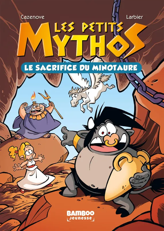 Livres BD Les Classiques 1, Les Petits Mythos - Poche - tome 01, Le sacrifice du Minotaure Philippe Larbier