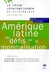Amérique latine, les défis de la mondialisation, Revue internationale et stratégique n° 31-1998/1999
