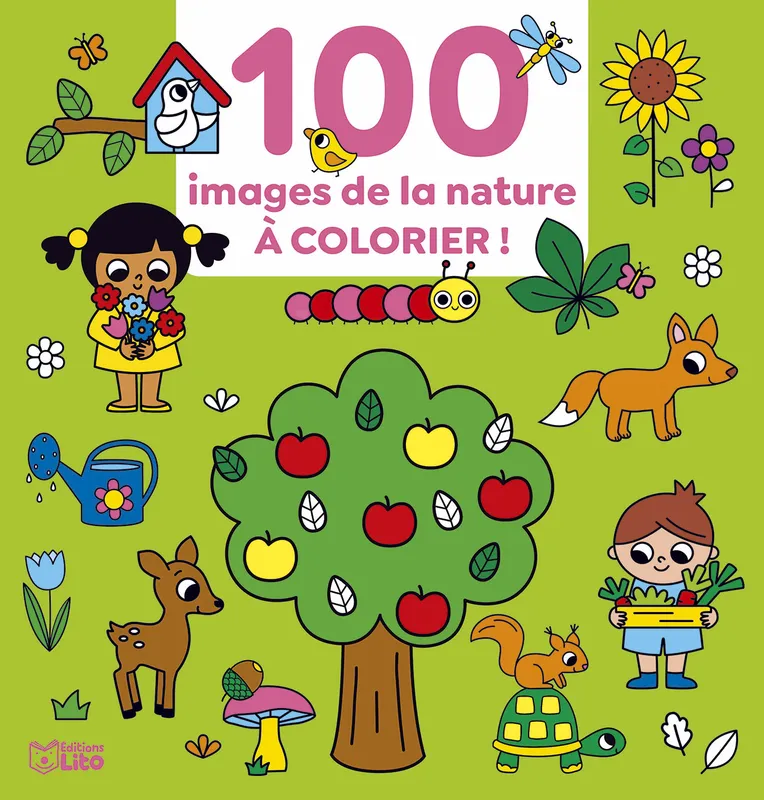 100 images de la nature à colorier ! Jacqué, Isabelle