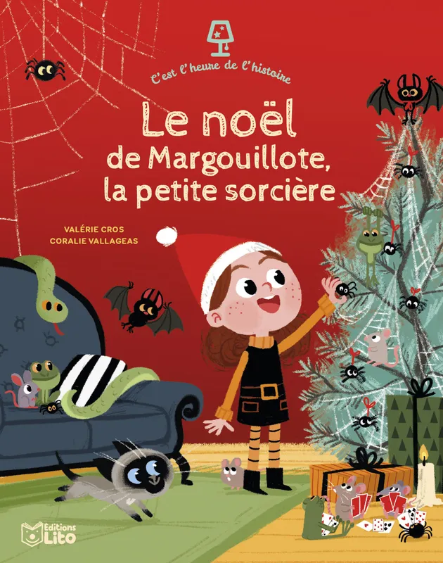 Le Noël de Margouillote, la petite sorcière Coralie Vallageas, Valérie Cros