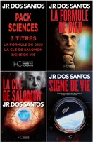 Pack JR Dos Santos - Sciences - 3 titres : La Formule de Dieu - La Clé de Salomon - Signe de Vie