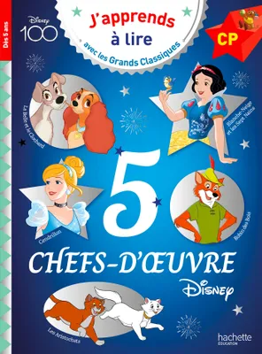 Disney -  5 chefs-d'oeuvre de Disney CP