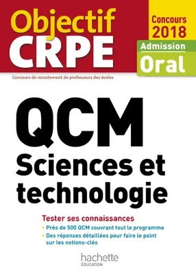 QCM CRPE : Sciences et technologie 2018