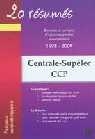 20 résumés, corrigés de centrale supélec et ccp