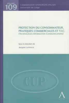 protection du consommateur, pratiques commerciales et t.i.c