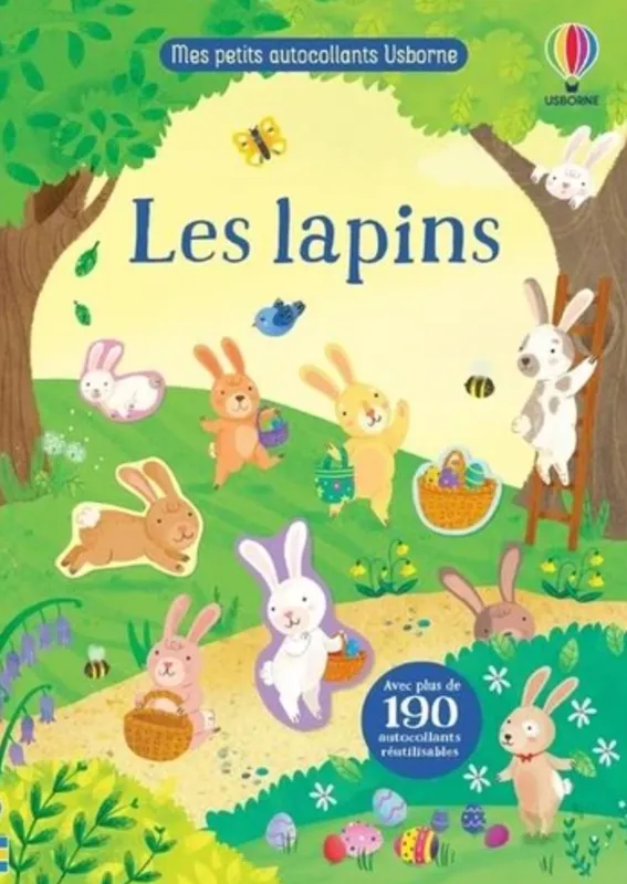 Livres Jeunesse Loisirs et activités Les lapins - Mes petits autocollants Usborne Kristie Pickersgill