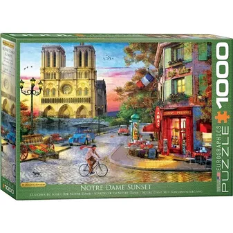 Puzzle 1000 pcs - Notre Dame Paris