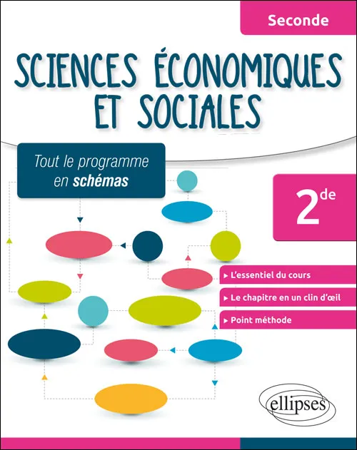 Livres Scolaire-Parascolaire Lycée Sciences économiques et sociales - Seconde - tout le programme en schémas Cédrick Enjary