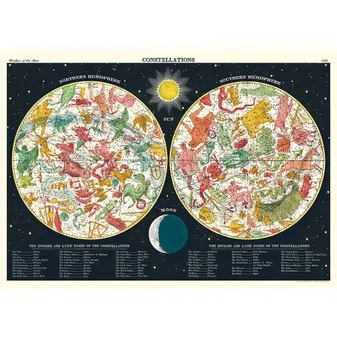 Affiche Cavallini - Constellations 50/70cm