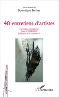 40 entretiens d'artistes, Martinique, Guadeloupe - Tome 2 (2000-2014)