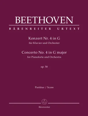 Piano Concerto No.4 In G Op.58, For Pianoforte And Orchestra
