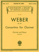 Clarinet Concertino In E Flat Op.26