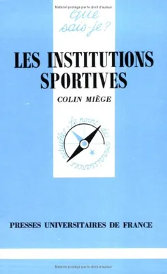 Institutions sportives (les)