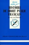Histoire du droit public français, des origines à 1789