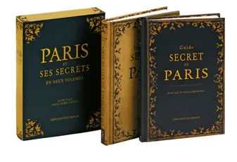 COFFRET GUIDES SECRETS DE PARIS (2 livres)