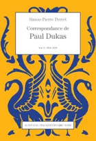3, Correspondance de Paul Dukas