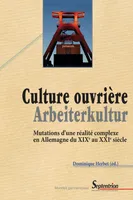 Culture ouvrière – Arbeiterkultur, Mutations d’une réalité complexe en Allemagne du XIXe au XXIe siècle