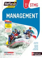 Management 1re STMG (Pochette Réflexe) - Livre + Licence élève - 2023