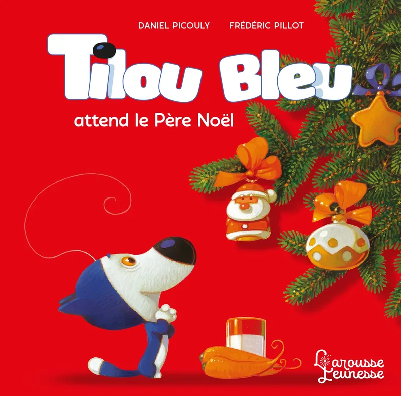 Tilou bleu attend le Père Noël Daniel Picouly