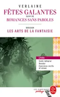 Les Fêtes galantes (Edition pédagogique), Dossier thématique : Les Arts de la fantaisie