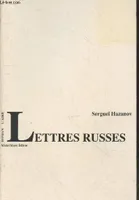 Lettres Russes - roman épistolaire
