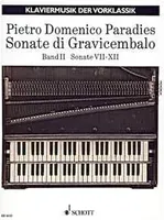 Sonatas for Harpsichord, Sonatas 7 - 12. Vol. 2. harpsichord (piano).