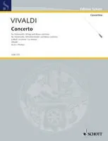 Concerto A Minor, PV 24-F.III Nr. 4. cello, string orchestra and basso continuo. Partition.