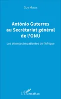Antonio Guterres au Secrétariat général de l'ONU, Les attentes impatientes de l'Afrique