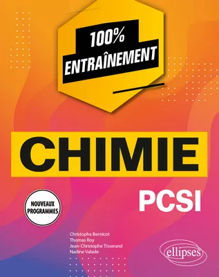 Chimie PCSI - Nouveaux programmes