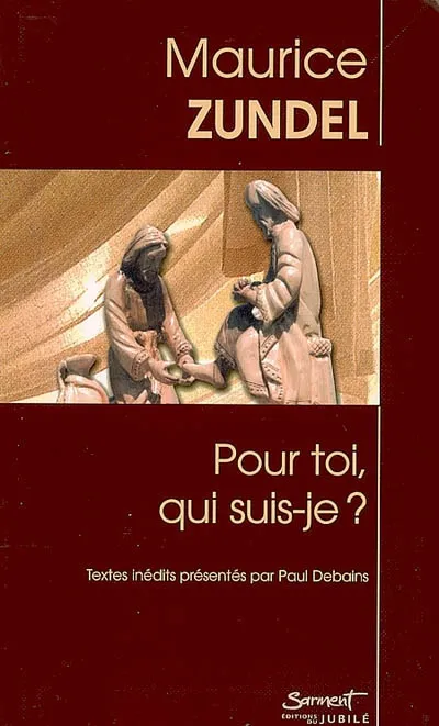 Livres Sciences Humaines et Sociales Philosophie POUR TOI, QUI SUIS-JE ? Maurice ZUNDEL, Paul DEBAINS