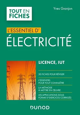 Electricité - Licence, IUT, L'Essentiel