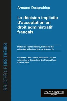 La décision implicite d'acceptation en droit administratif français