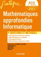 ECG 1 - Mathématiques approfondies, Informatique, Questions et méthodes