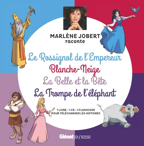 Le Rossignol de l'Empereur, Livre CD Marlène Jobert